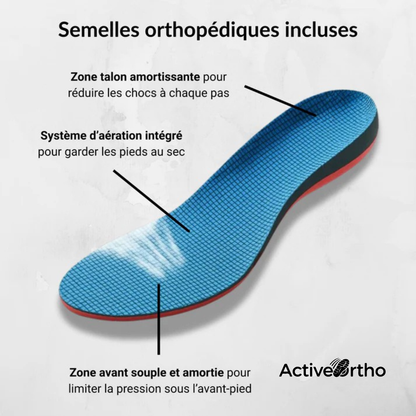 ActiveOrtho X | Chaussures de marche à confort orthopédique